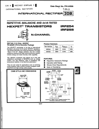 Click here to download IRF255 Datasheet