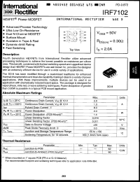 Click here to download IRF7102 Datasheet