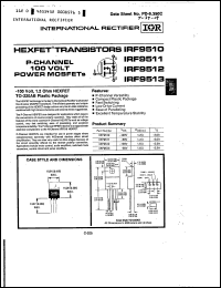 Click here to download IRF9511 Datasheet