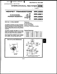 Click here to download IRFJ320 Datasheet