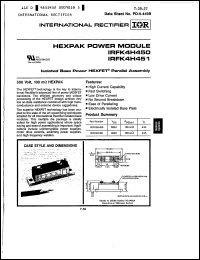 Click here to download IRFK4H451 Datasheet