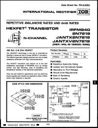 Click here to download IRFM240D Datasheet