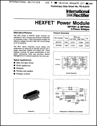 Click here to download IRFT001 Datasheet