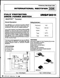 Click here to download IRSF3011F Datasheet