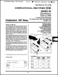 Click here to download SP2110 Datasheet