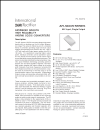 Click here to download AFL12015SZ-HB Datasheet
