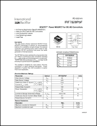 Click here to download IRF7828PBF Datasheet