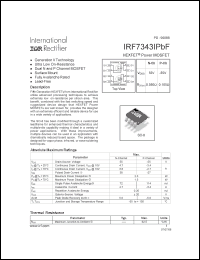 Click here to download IRF7343IPBF Datasheet