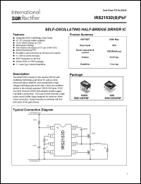 Click here to download IRS2153DPBF Datasheet