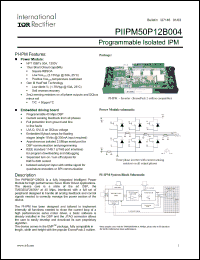 Click here to download PIIPM50R06D004 Datasheet