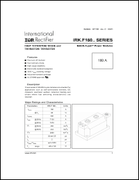 Click here to download IRKF180 Datasheet