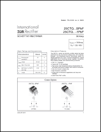 Click here to download 25CTQ045-1TRR Datasheet