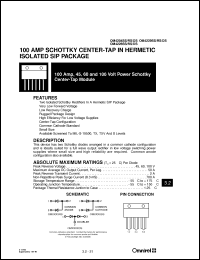 Click here to download OM4204RS Datasheet