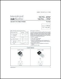 Click here to download 15CTQ040STRR Datasheet