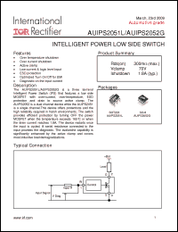 Click here to download AUIPS2051L Datasheet