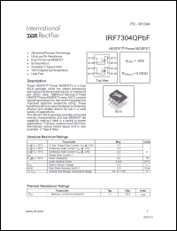 Click here to download IRF7304QPBF_10 Datasheet