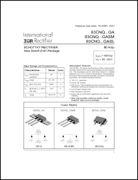 Click here to download 83CNQ080GASM Datasheet