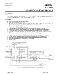 Click here to download IR3500V Datasheet