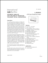 Click here to download M3L2805D Datasheet