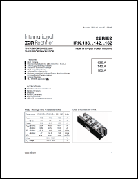 Click here to download IRKH142-08 Datasheet