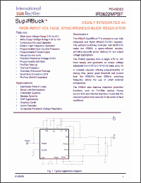 Click here to download IR3822MPBF Datasheet