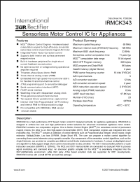 Click here to download IRMCK343TR Datasheet