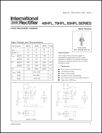 Click here to download 40HFL100S02 Datasheet