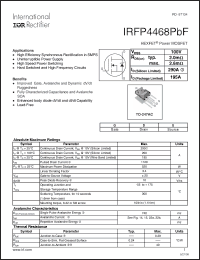 Click here to download IRFP4468PBF Datasheet