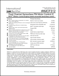 Click here to download IRMCF312 Datasheet