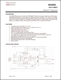 Click here to download IR3505Z Datasheet