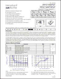 Click here to download IRF6716MPBF_09 Datasheet