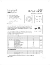 Click here to download IRLR014NPBF Datasheet