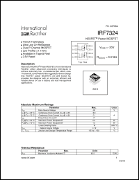 Click here to download IRF7324 Datasheet