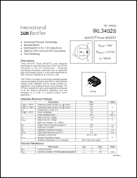 Click here to download IRL3402S Datasheet