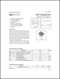 Click here to download IRF7404QPBF Datasheet