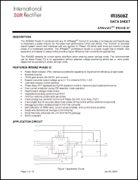 Click here to download IR3508ZMPBF Datasheet