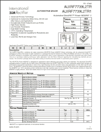 Click here to download AUIRF7739L2TR1 Datasheet