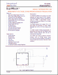 Click here to download IR3800MTR1PBF Datasheet
