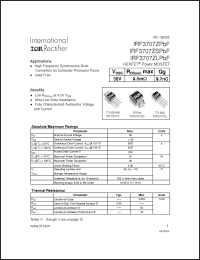 Click here to download IRF3707ZSPBF Datasheet