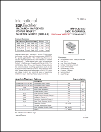 Click here to download IRHNJ3230 Datasheet