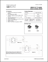 Click here to download IRS2117 Datasheet