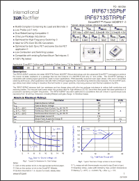 Click here to download IRF6713SPBF Datasheet