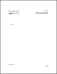 Click here to download IRL620SPBF Datasheet
