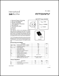 Click here to download IRFP064NPBF Datasheet