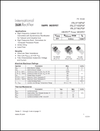 Click here to download IRL3716LPBF Datasheet