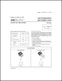 Click here to download 48CTQ060-1PBF Datasheet