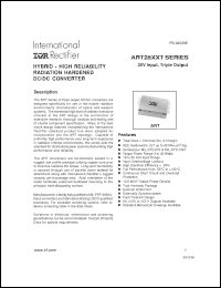 Click here to download ART10012T Datasheet