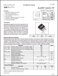 Click here to download AUIRF1324S-7PTRR Datasheet