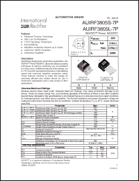 Click here to download AUIRF3805S-7P Datasheet