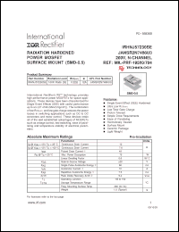 Click here to download IRHNJ57230SE Datasheet